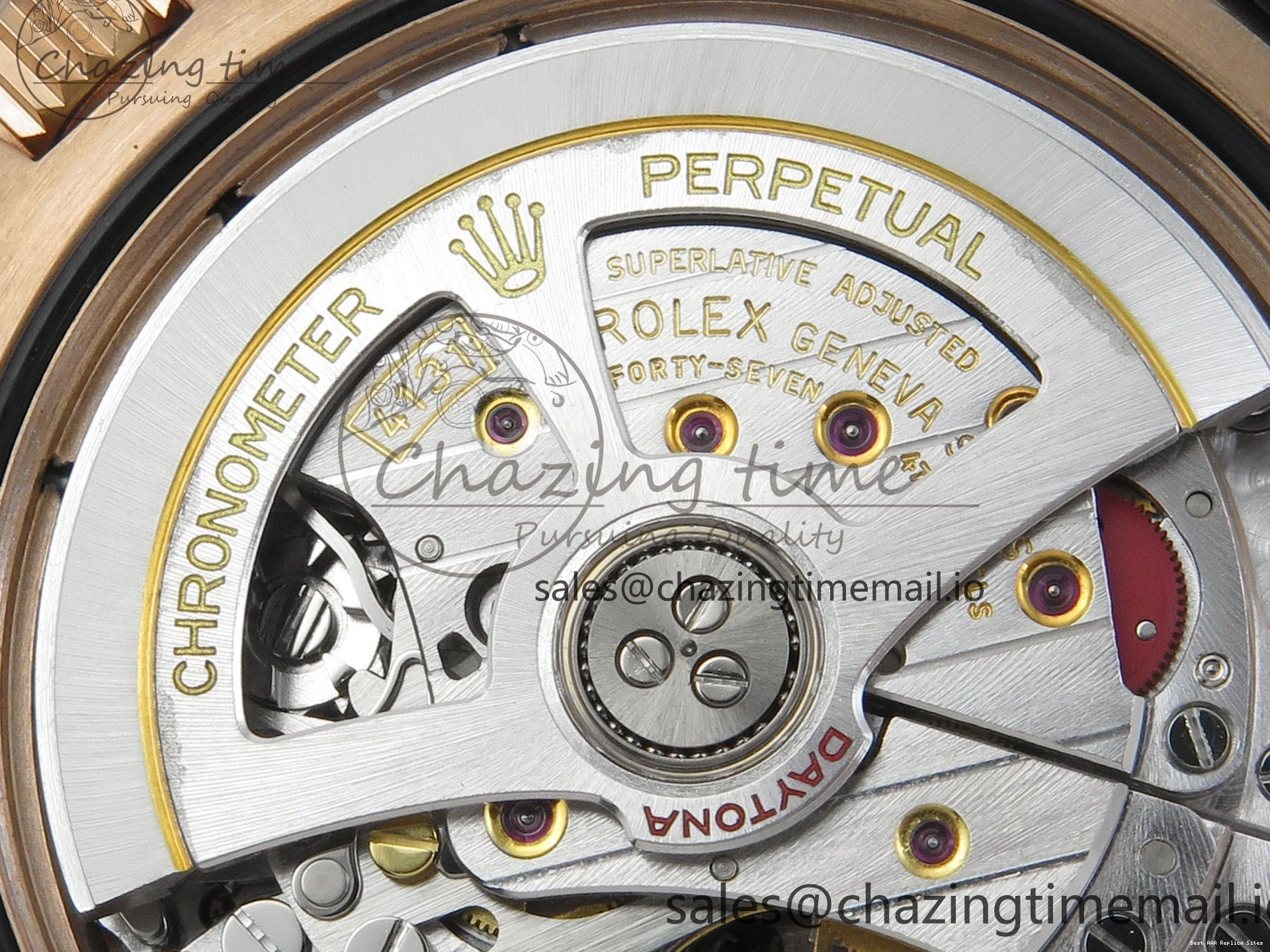 AAA Replica Watches 126515 Best VSF Black 114 (Weighted) 1:1 V2 Dial Oysterflex RG EasyCare Strap on Daytona Edition VS4131 0113